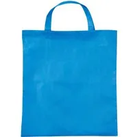 PP-Taschen,hellblau 38x42 cm mit zwei kurzen Henkeln – Produktbild 1 von 1