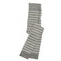 grödo grödo Kinder Ringel Leggings Bio-Schurwolle/Bio-Baumwolle, Grau/weiß, – Produktbild 1 von 1