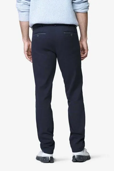Meyer MEYER Chino im Canvas-Look, Blau (marine), – Produktbild 8 von 8