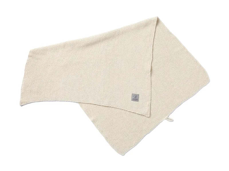 HANS NATUR Handtuch Bio-Baumwolle Perl-Strick-Qualität natural-melange Maße 50 x 70 cm, Natur, – Produktbild 1 von 2