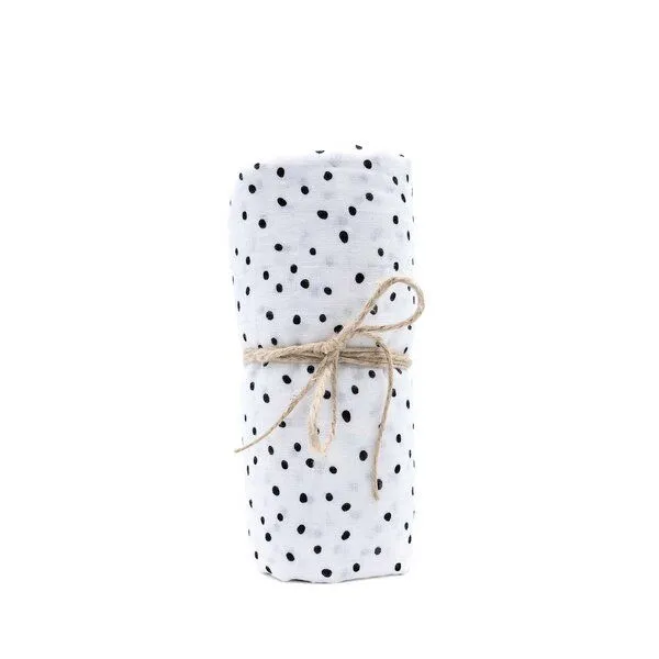 Hutch&Putch Hutch&Putch Mulltuch Bio Baumwolle Dots – Produktbild 1 von 3