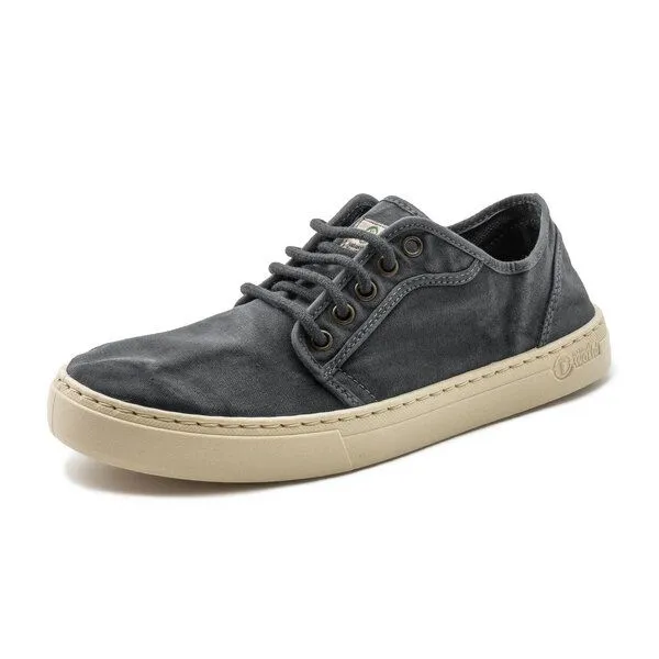 Natural World Natural World Vegane Unisex Classic-Sneaker, Schwarz (washed black), – Produktbild 1 von 1