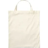 Baumwoll-Tragetaschen 'Midi' 28 x 32 cm natur – Produktbild 1 von 1