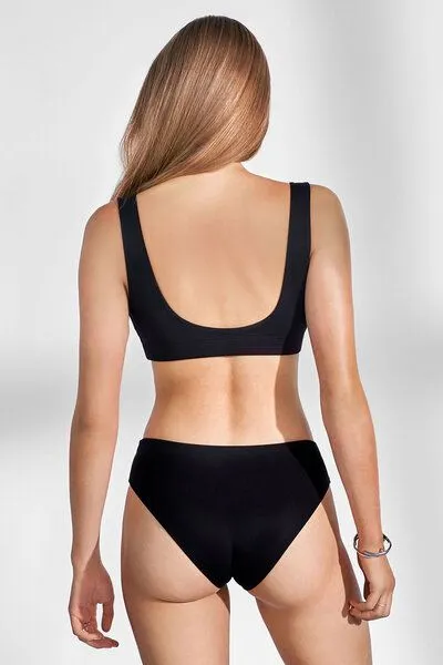 Bread & Boxers Bread & Boxers Padded Soft Bra, Black, – Produktbild 3 von 3