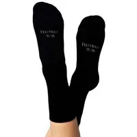 FellHerz FellHerz Kuschel-Socken mit Bio-Baumwolle schwarz – Produktbild 1 von 2