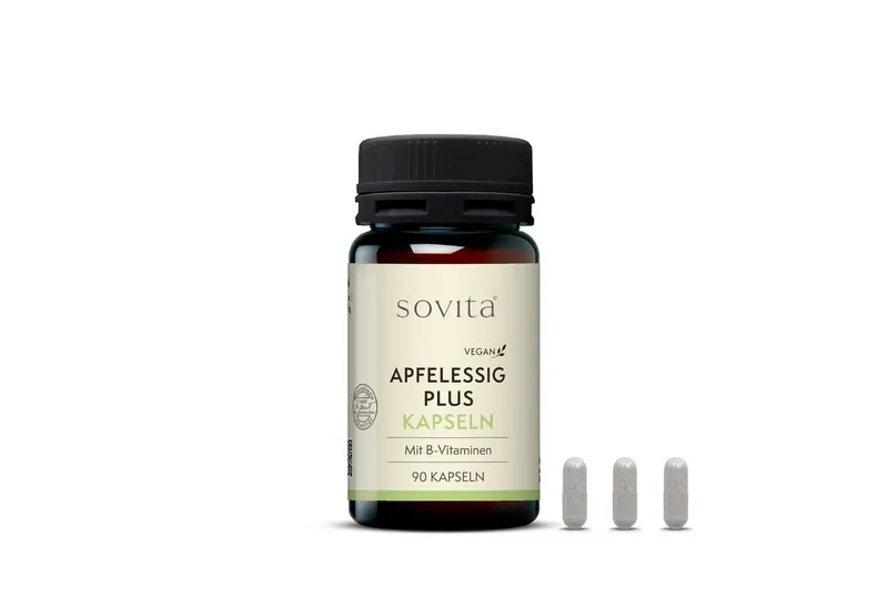 Ascopharm Ascopharm sovita Apfelessig Plus Kapseln 1, 1 er – Produktbild 1 von 4