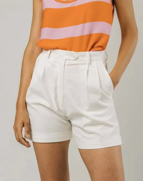 Brava Fabrics Brava Fabrics Tennis Short White – Produktbild 2 von 4