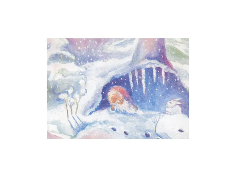 Sagro Verlag Sagro Verlag Postkarten Winter 5 Stück – Produktbild 2 von 2