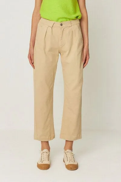 SKFK SKFK Amata Relaxed Fit Hose - Sand – Produktbild 2 von 4
