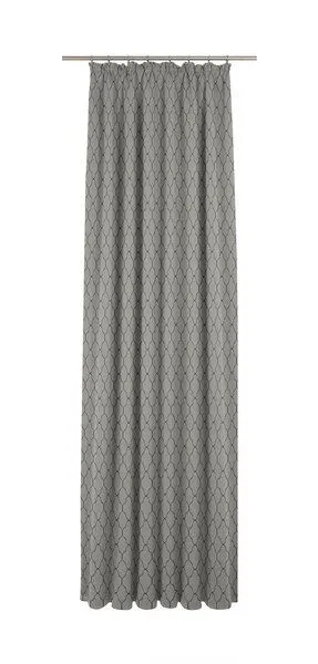 Nature by Adam Nature by Adam Vorhang aus 100% Bio-Baumwolle - Made in Germany - Indian Cortezada, Schwarz, – Produktbild 3 von 7