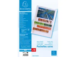 Exacompta Exacompta Aktensichthüllen glatt, DIN A4, 120µ, 10 Stk. – Produktbild 1 von 1