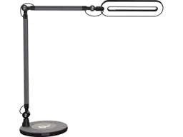 MAUL LED-Tischleuchte "MAULmarino" dimmbar, induktivem Laden, schwarz/silber – Produktbild 1 von 1