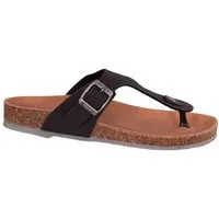 Shoezuu Vegan Shoezuu Vegan Vegane Toe Post Zehentrenner Sandalen schwarz – Produktbild 1 von 1