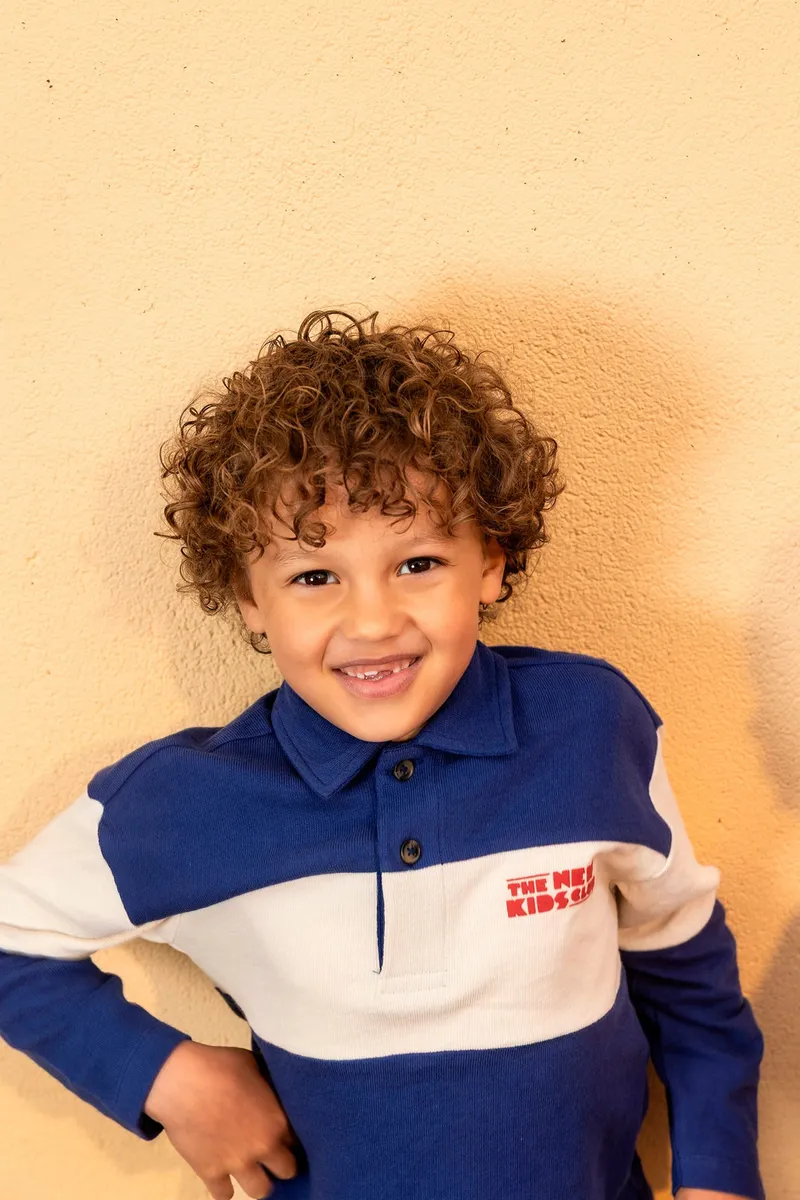 Noppies Kids Poloshirt, Blau, – Produktbild 2 von 2