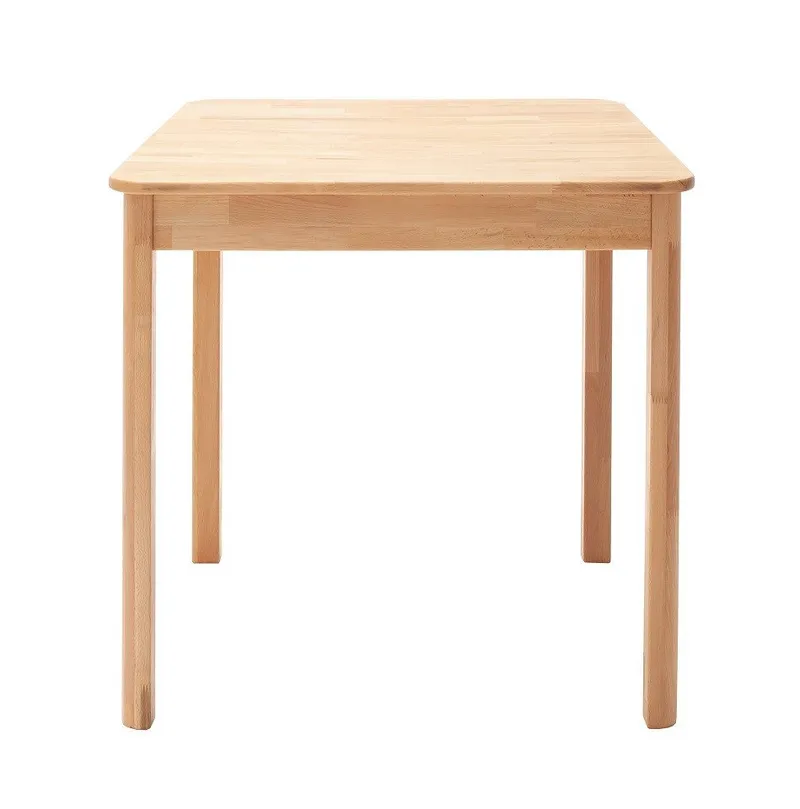 MCA furniture Esstisch Esszimmertisch Oskar, 80X80, Kernbuche massiv (no-Set), Beige, – Produktbild 1 von 4