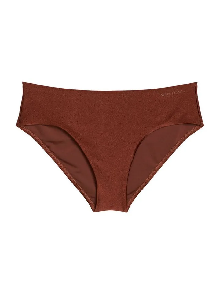 Marc O'Polo Marc O'Polo Bikini-Hose Shiny Bikini Slip, Bikini Unterteil, Bikinihose, Braun, – Produktbild 2 von 4