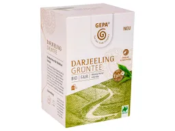 gepa GEPA Grüner Bio-Tee Darjeeling 20 x 2 g – Produktbild 1 von 1