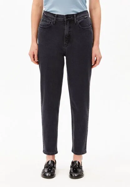 ARMEDANGELS ARMEDANGELS MAIRAA Damen Mom Jeans recycelter Baumwoll Mix, Blue, – Produktbild 1 von 4