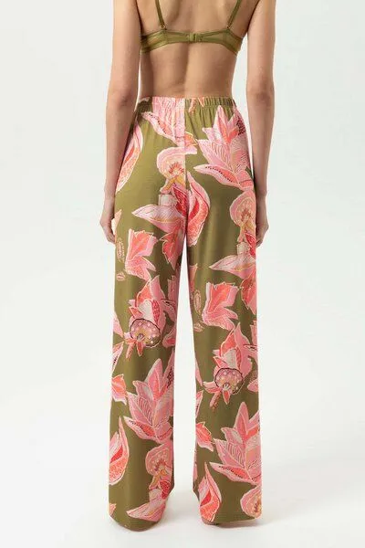 mey Mey Hose lang | FSC-Modal | Flower Whirl, Golden fern, – Produktbild 2 von 2