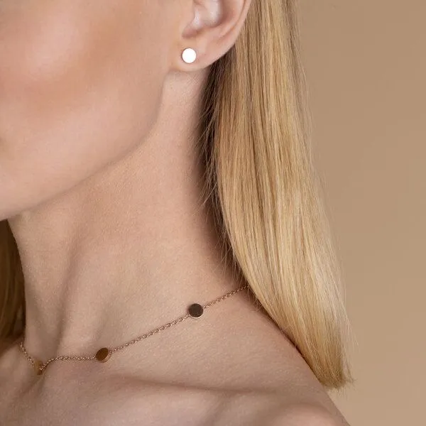 ALEXASCHA ALEXASCHA Kurze Münzkette | gold, silber, roségold | AVA, Gold, – Produktbild 6 von 7