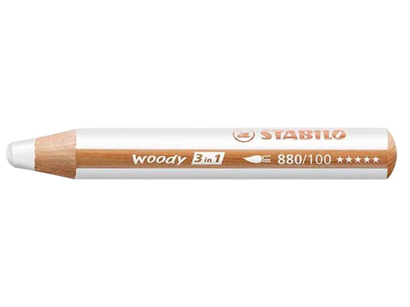 Stabilo STABILO Multitalent-Stift 'woody' weiß – Produktbild 1 von 1
