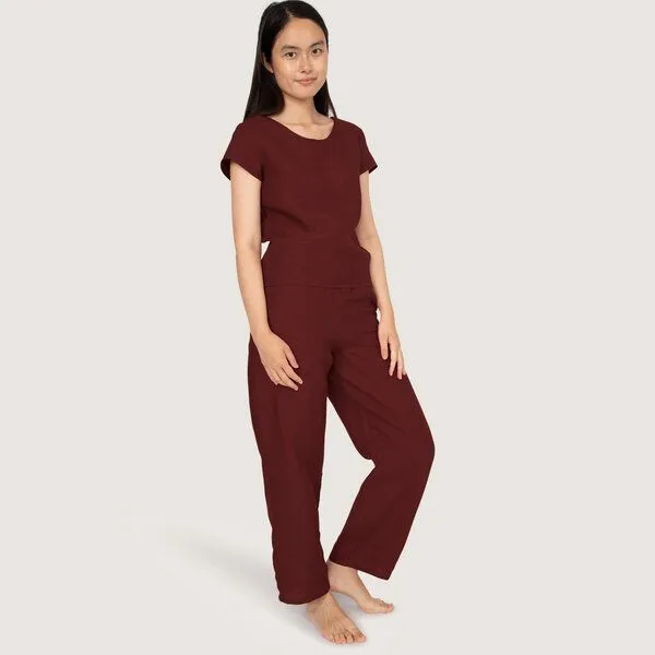 Frija Omina Frija Omina Bio-Hanfhose Lola in Leinenbindung, Schwarz, – Produktbild 3 von 3