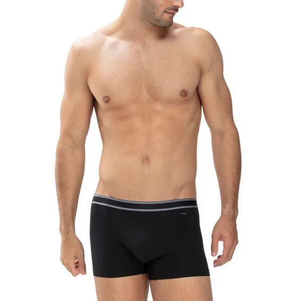 mey Mey Re:Think Herren Shorty Bio-Baumwolle GOTS / GRÜNER KNOPF 71121, Schwarz, – Produktbild 1 von 2