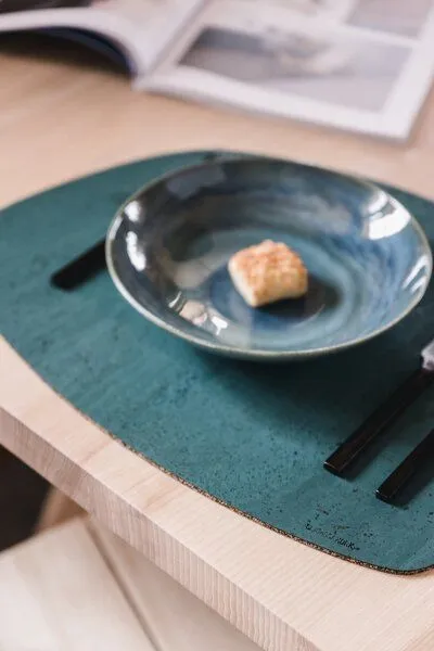 Clarissakork Clarissakork Tischset Koa, Smaragd, – Produktbild 1 von 1
