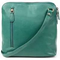 El Puente El Puente Schultertasche | Fair Trade & Handmade aus Indien, Grün, – Produktbild 1 von 1