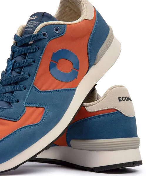 ECOALF ECOALF Retro Sneaker Herren - UCLA aus recyceltem Nylon, Burned orange /colbalt (orange, – Produktbild 3 von 4