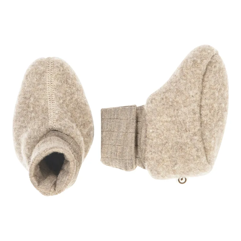 müsli Müsli Wollfleece-Schlupfschuhe, Beige, – Produktbild 1 von 1