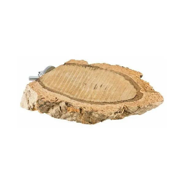 Kork-Deko Kork-Deko 3er Set Vogel-Sitzbrettchen aus Naturkork-Rinde – Produktbild 1 von 6