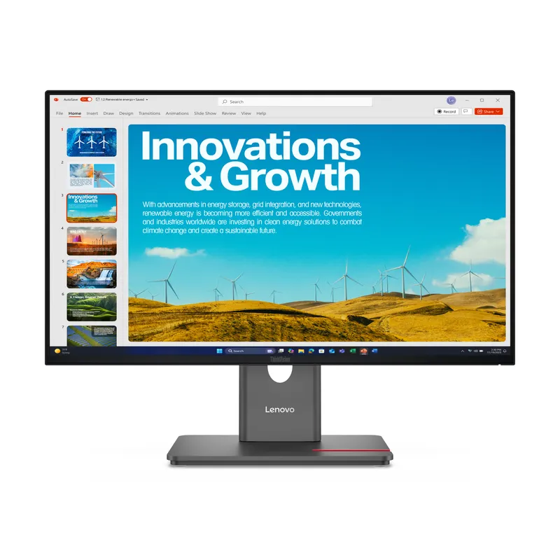 Lenovo Lenovo ThinkVision P24QD-40 - LED-Monitor - 61 cm (24") – Produktbild 3 von 4