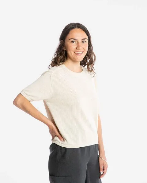 MATONA Matona Strick-Shirt bone – Produktbild 3 von 4