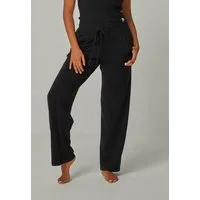 YOU LOOK PERFECT YOU LOOK PERFECT 100% Merino Strickhose mit Biese "Elisa", Schwarz, – Produktbild 1 von 1