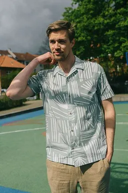 Mazine Mazine Lockeres Hemd - Honolulu Shirt - aus Biobaumwolle – Produktbild 1 von 1
