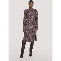 hessnatur hessnatur Kleid Kniebedeckend Regular aus LENZING ECOVERO Satin, Rosé, – Produktbild 1 von 1
