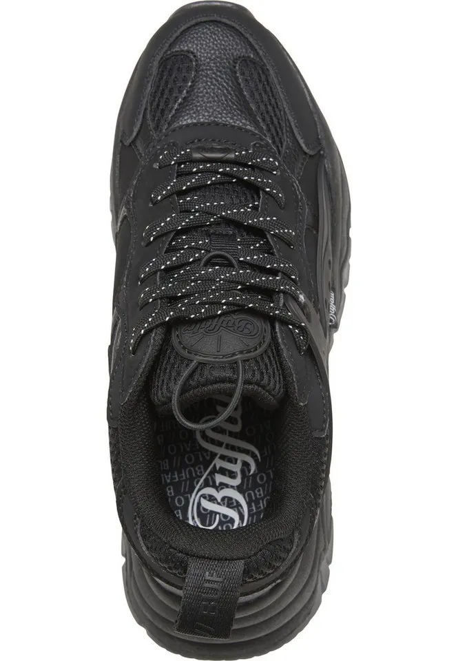 Buffalo Buffalo PATH LO - VEGAN NAPPA/NUBUCK Trainingsschuh, Schwarz, – Produktbild 3 von 5