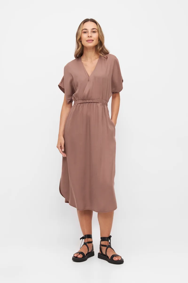 WiDDA Widda Damen vegan Kleid Joan Mauve, Lila, – Produktbild 2 von 2