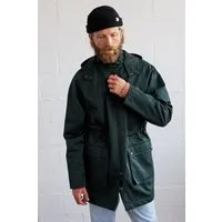 TWOTHIRDS TWOTHIRDS Herren vegan Parka Bicker Dunkelgrün, Dunkelgrün, – Produktbild 1 von 1