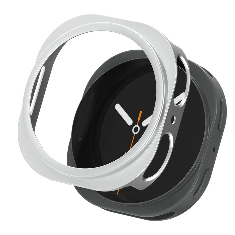 imoshion imoshion Bumper Hard Case für das Samsung Galaxy Watch 9 / Watch 8 (44 mm), Silber, – Produktbild 1 von 1