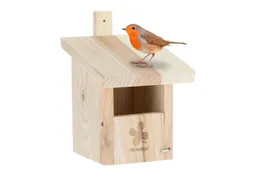 RELAXDAYS RELAXDAYS Nistkasten Holz Nistkasten für Halbhöhlenbrüter – Produktbild 1 von 1