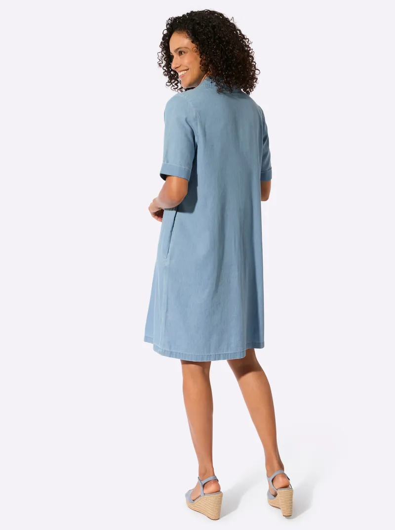Witt Jeanskleid, Blue-bleached, – Produktbild 2 von 2