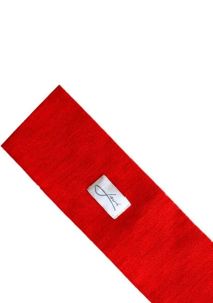 Lou-i Lou-i Stirnband aus Bio-Baumwolle, Rot, – Produktbild 3 von 4