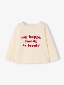 Vertbaudet Langarmshirt Baby Mädchen vanille – Produktbild 1 von 1