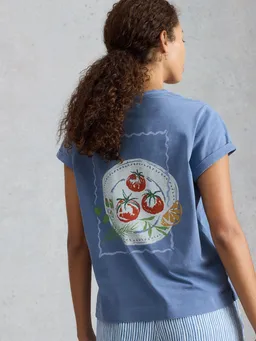 White Stuff Grafik-T-Shirt Gina - 42 – Produktbild 1 von 1