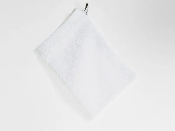 Yumeko Waschlappen Terry 15x22 - 4 Stk. Yumeko aus Bio-Baumwolle, Pure white, – Produktbild 2 von 3