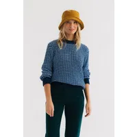 TWOTHIRDS TWOTHIRDS Damen vegan Pullover Katiu Blau – Produktbild 1 von 1