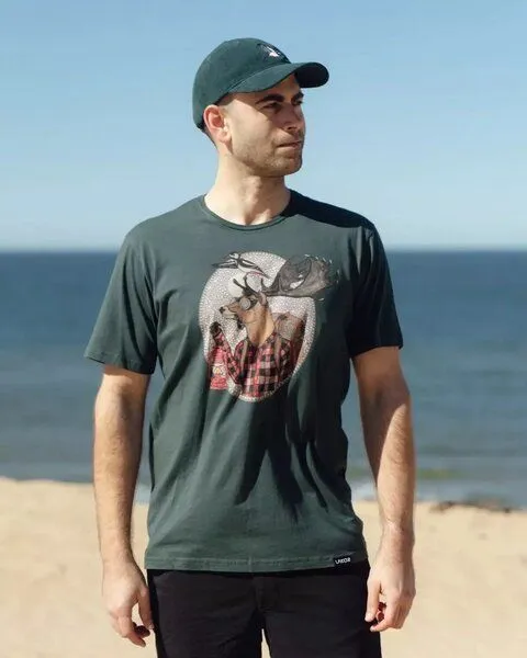LAKOR LAKOR T-Shirt aus Bio-Baumwolle - Pathfinders, Green gables (grün), – Produktbild 1 von 2