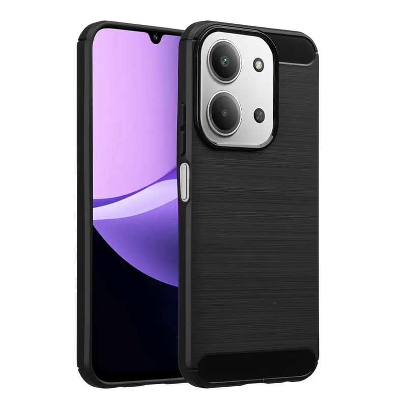 imoshion imoshion Brushed Back Cover für das Xiaomi Redmi 15C (5G), Schwarz, – Produktbild 1 von 1